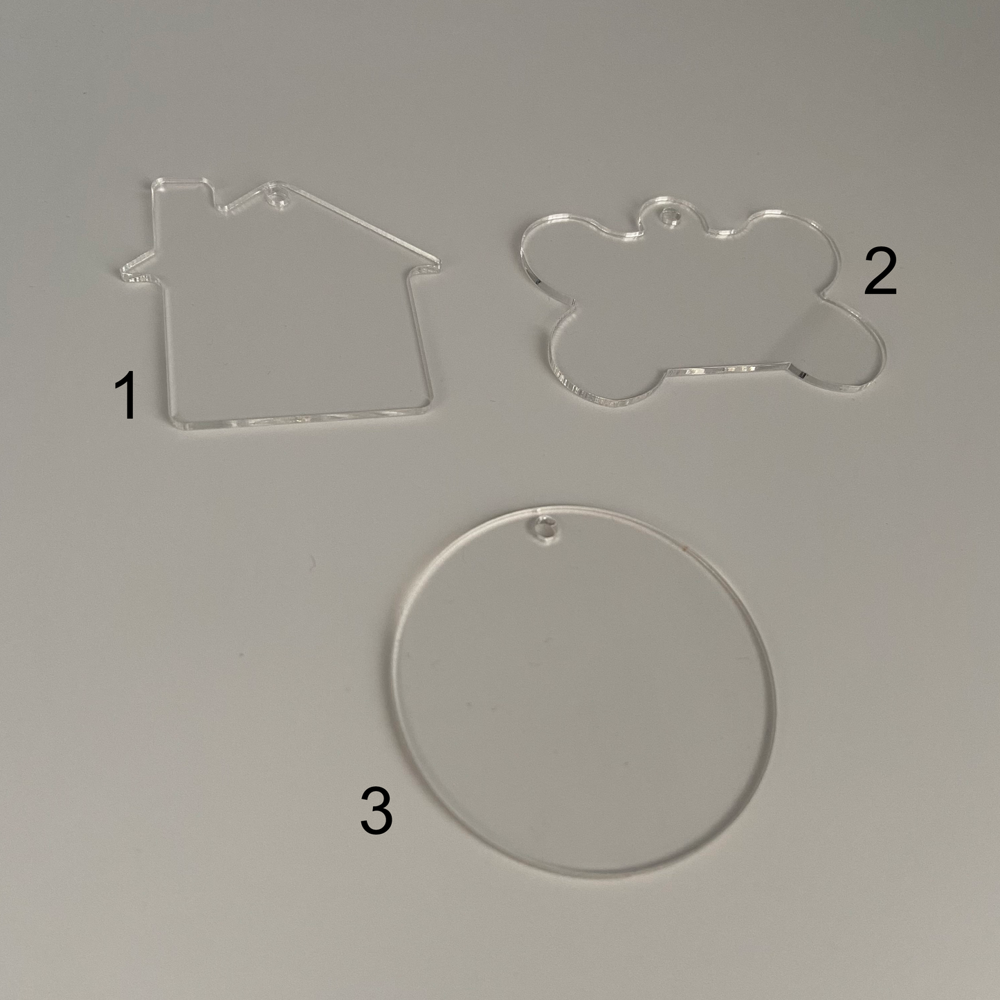 Schlüsselanhänger Acryl Name