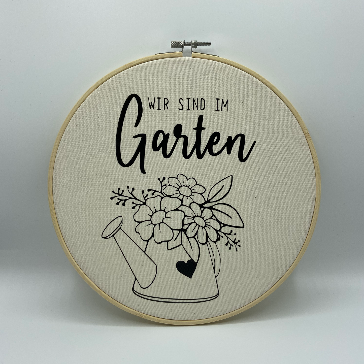 Kranz Wir sind im Garten