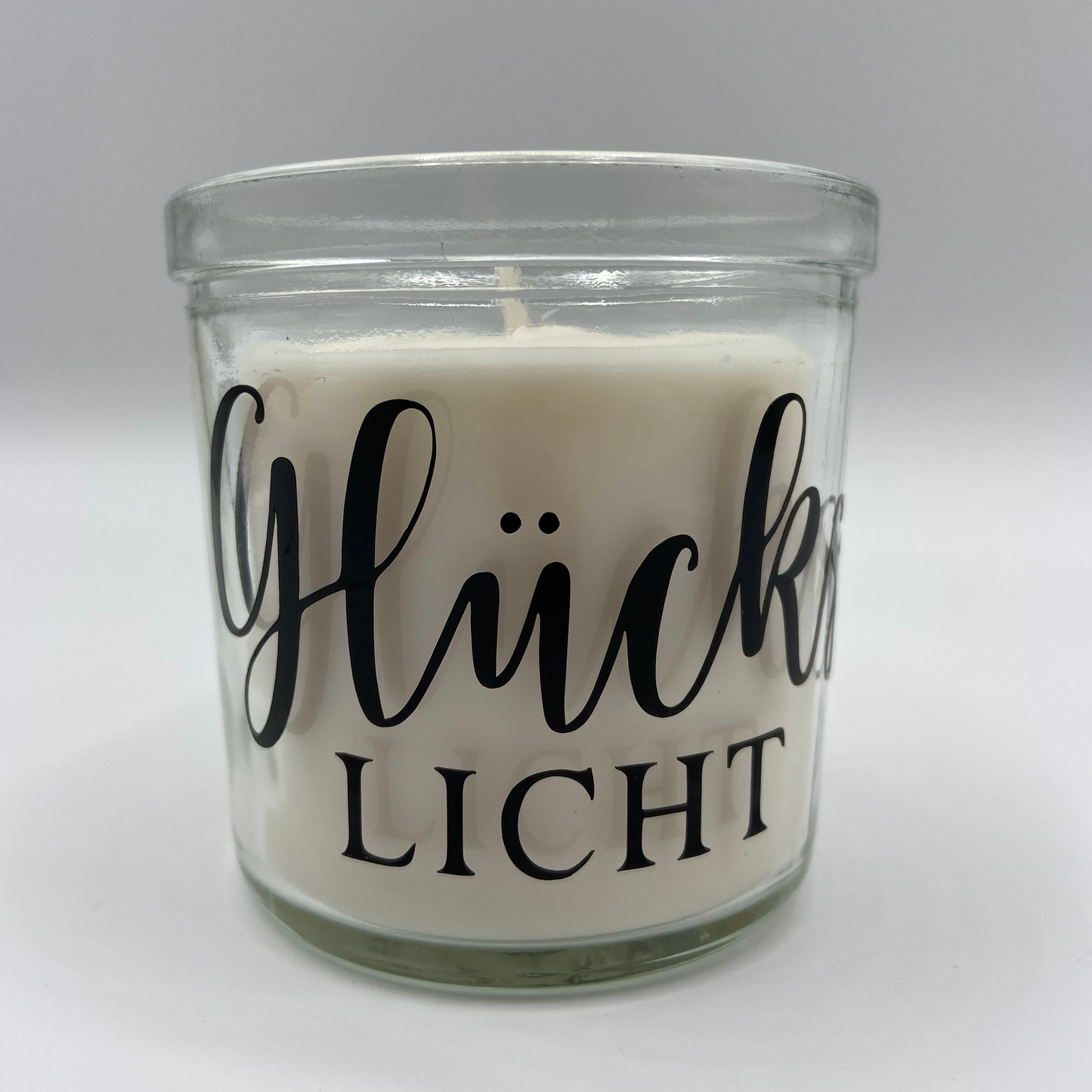 Glaskerze Glückslicht