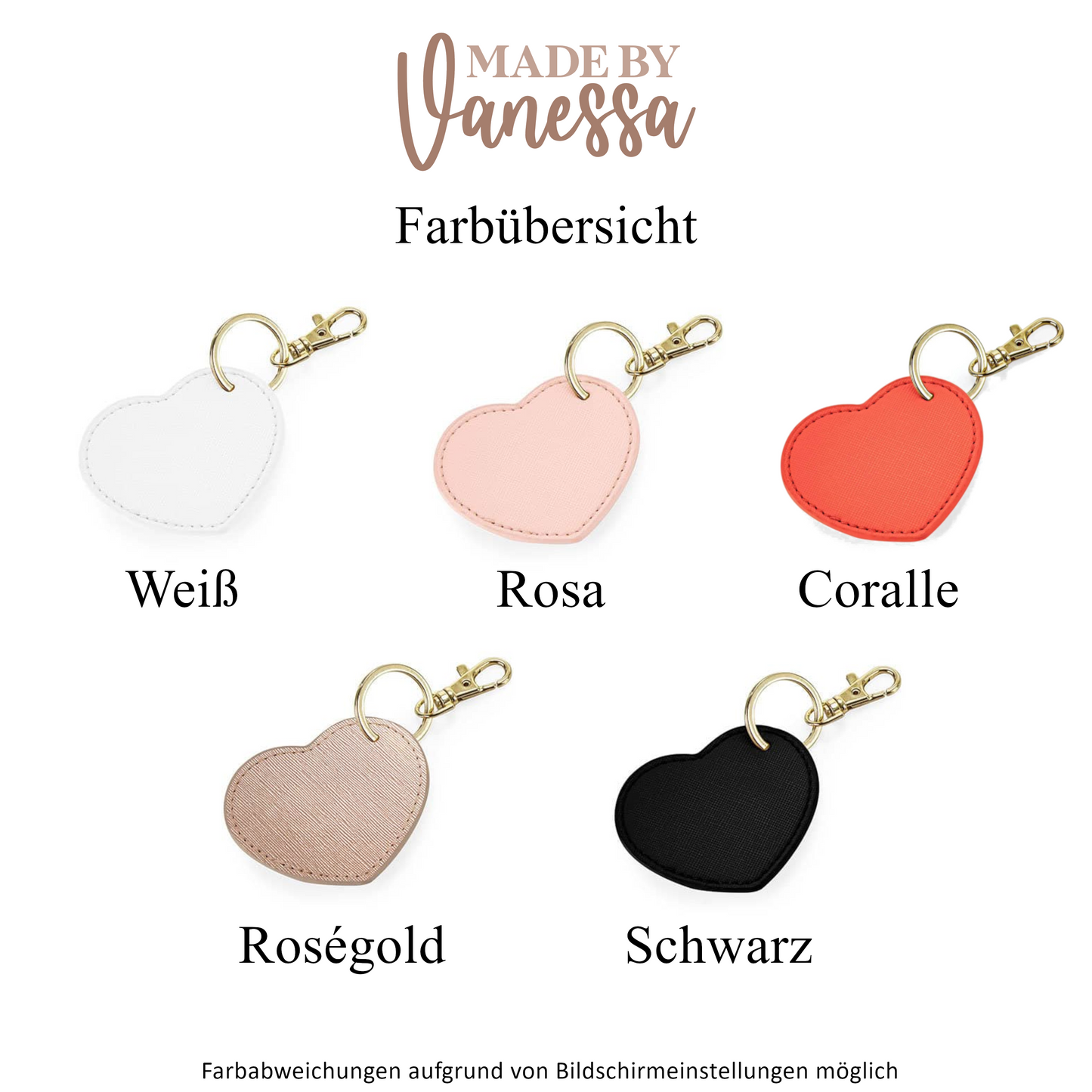 Schlüsselanhänger Herz
