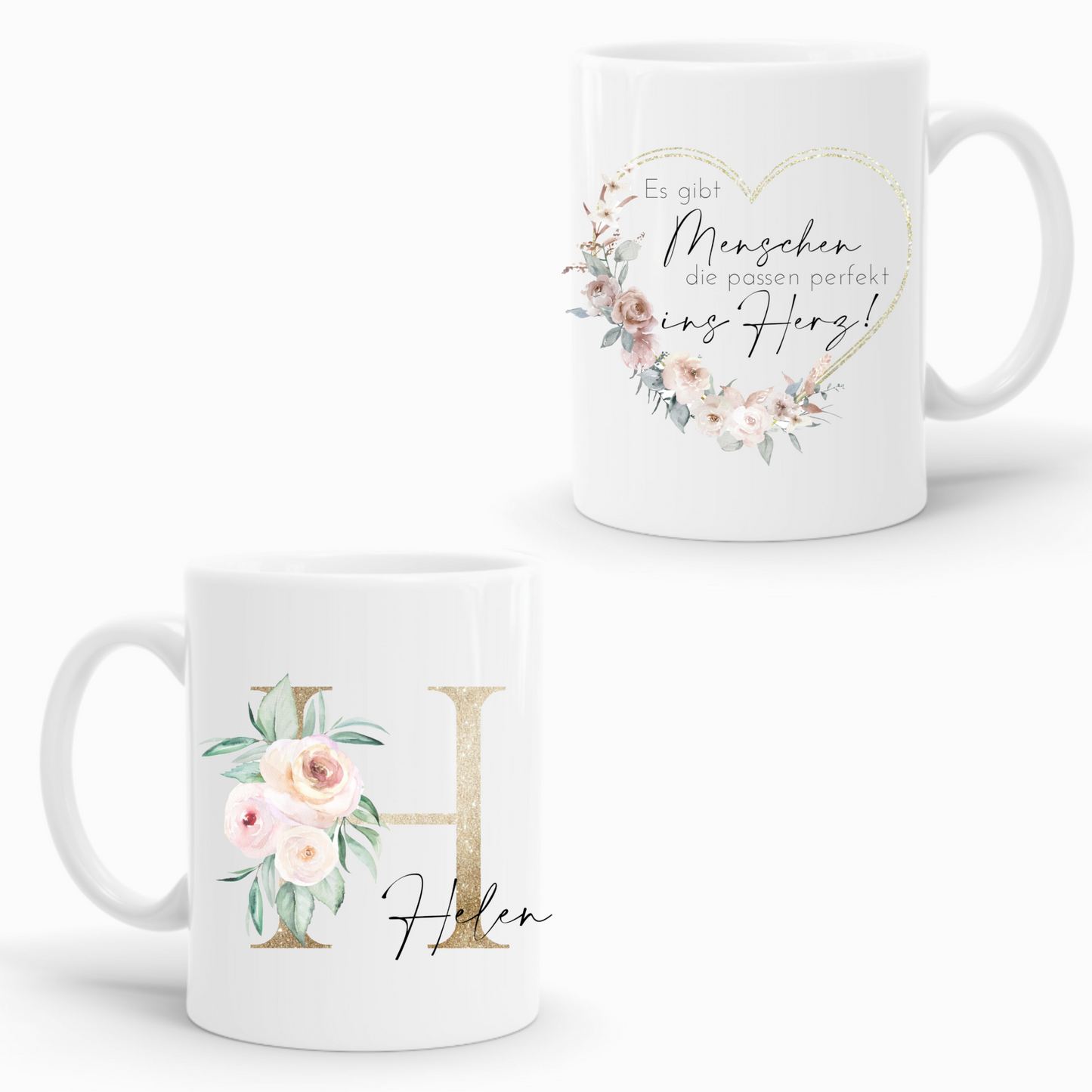 Tasse Buchstabe