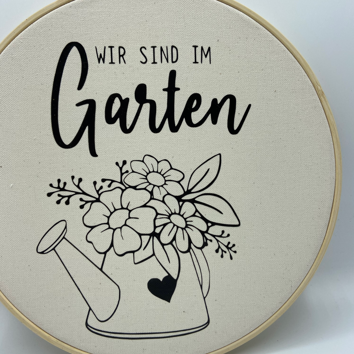 Kranz Wir sind im Garten