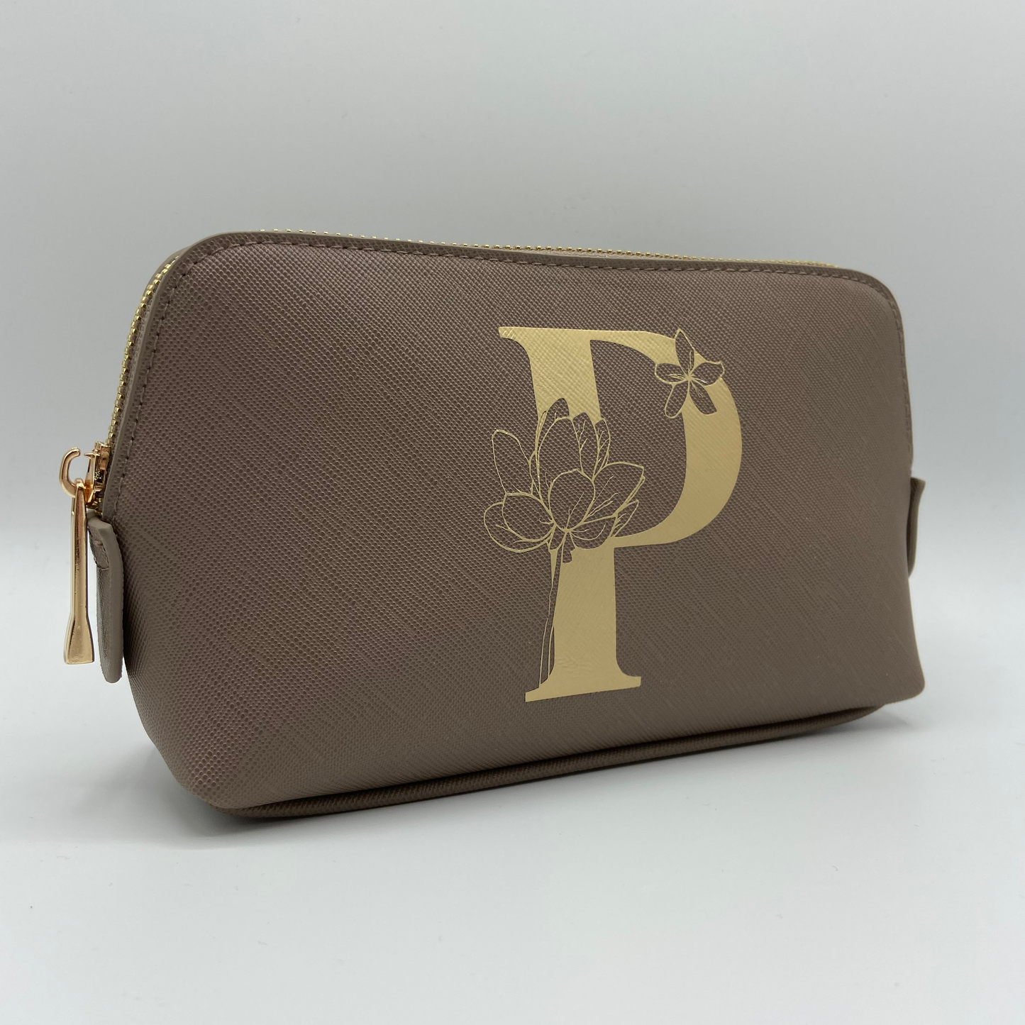 Accessoirestasche Blumen-Buchstabe