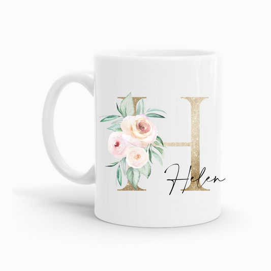 Tasse Buchstabe
