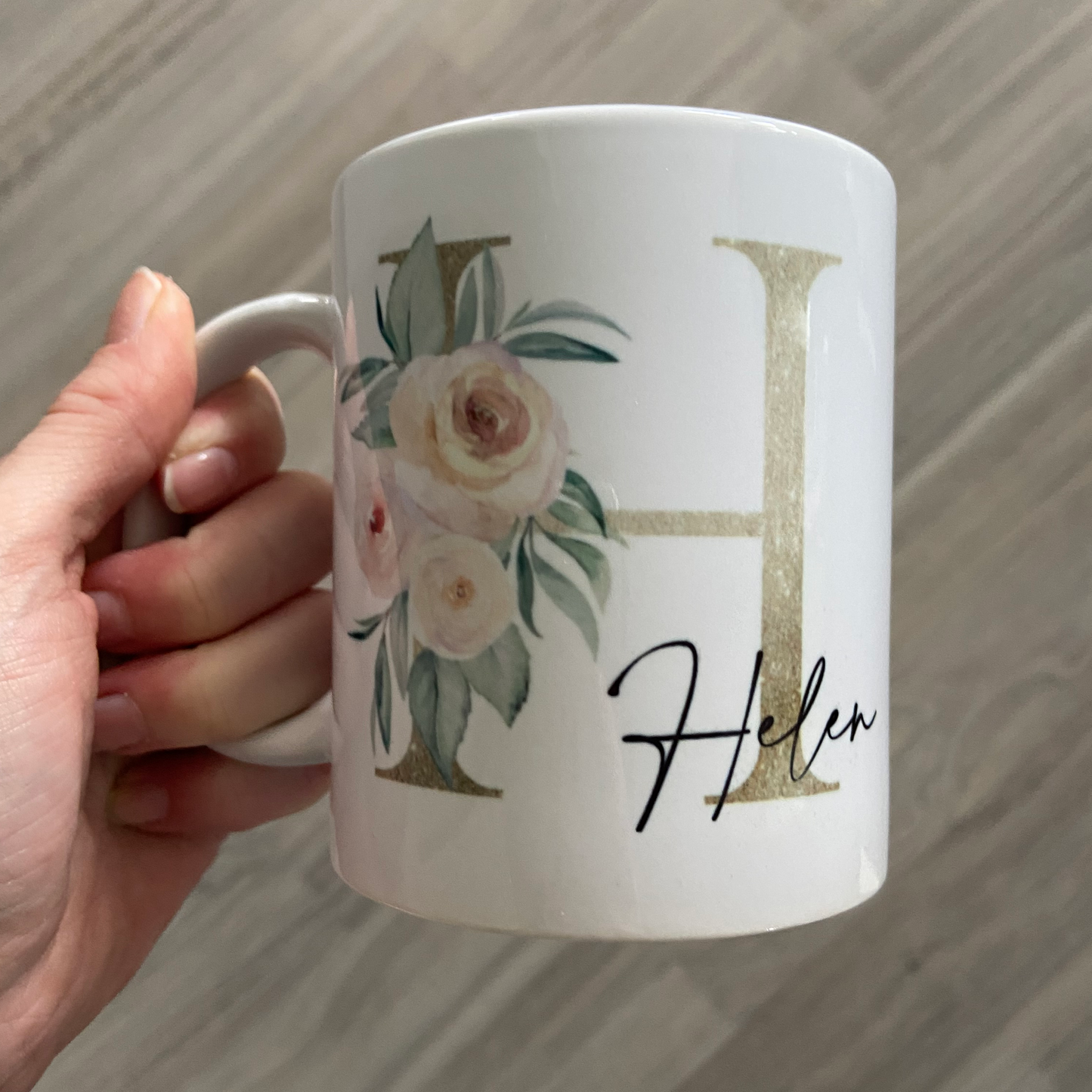 Tasse Buchstabe